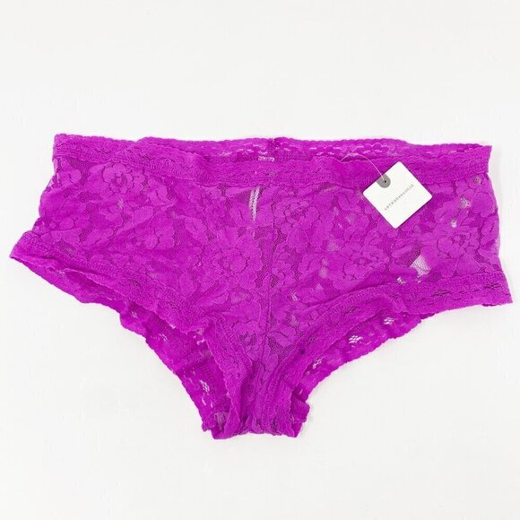 ANTHROPOLOGIE | Lace Brazilian Hipster Briefs Boys Shorts Small - Picture 1 of 5